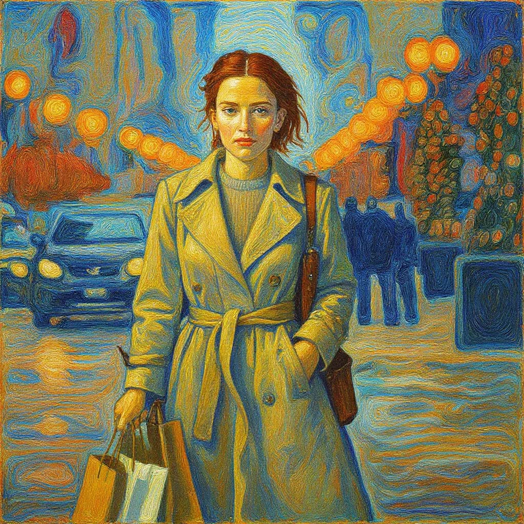 Van Gogh style transformed photo